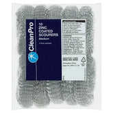 CleanPro 10 Zinc Coated Scourers Medium  Adomoo
